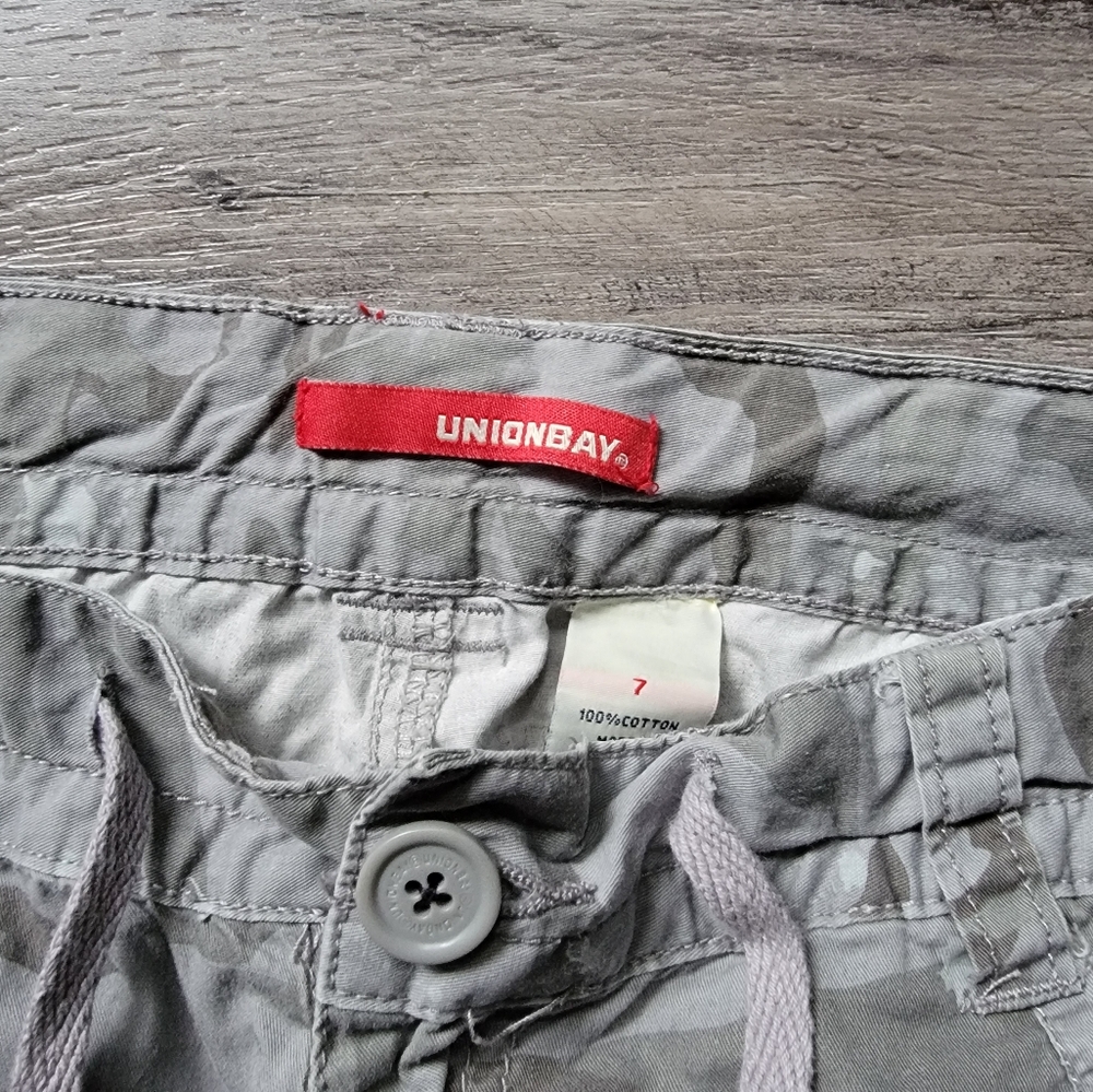 UNIONBAY Cargo Skimmer Shorts 7 Camo - Picture 4 of 6